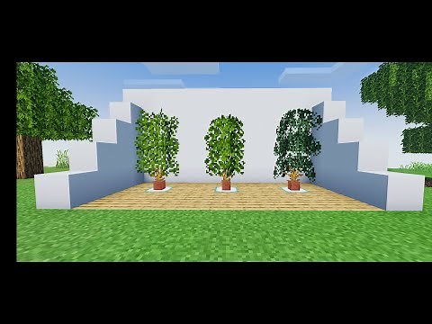 Better Foliage Minecraft Bedrock Edition || Bushy Leaves Trees Add-on MCPE