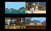 Mix of 4 videos from youtube : Total Drama All Stars Episodes 1-4
