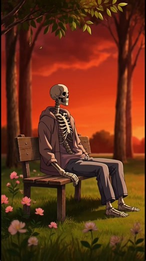 Watching the Sunset Alone | Cinematic Anime Scene