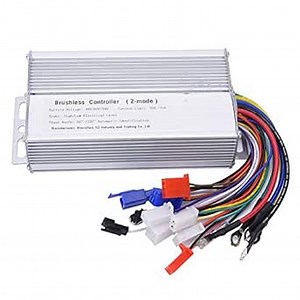 Electric Motor Controller, 48V 60V 64V 1000W-1500W Electric Brushless Speed Motor Controller for Electric Scooter