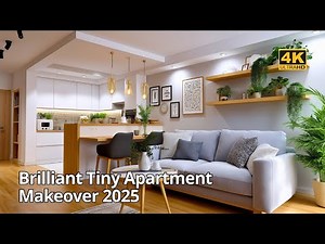 Brilliant Tiny Apartment Makeover 2025: Maximize Space with Minimalist Design