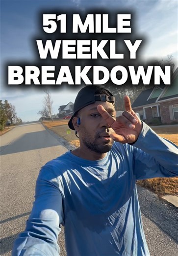 How I broke down running 51 Miles this week 🏃🏾‍♂️💯 #running #runner #marathontraining #runtok #fyp
