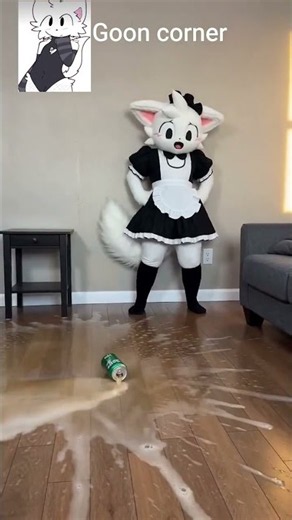 I want a furry maid #furry #kreekcraft #ai #aicast ‪@KreekCraft‬ #gubby