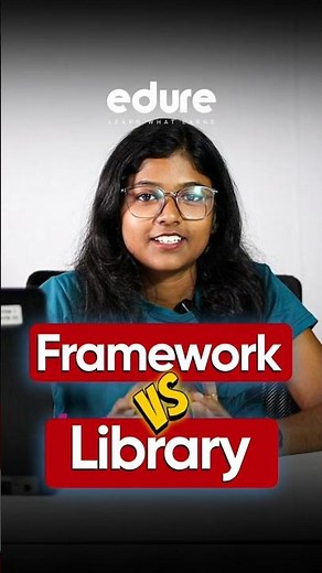 Framework vs Library #shorts