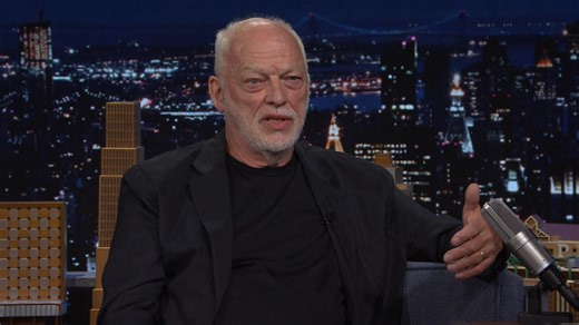 David Gilmour addresses rumors about him and Pink Floyd! | The Tonight Show Starring Jimmy Fallon