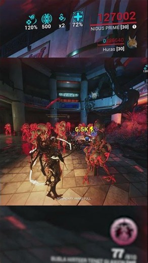Giga Health Nidus Build #shorts #warframe