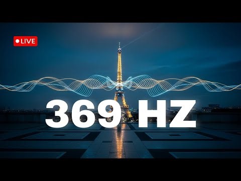 369 Hz Live 24/7 – Deep Healing Frequency Music for Sleep, Relaxation and Focus