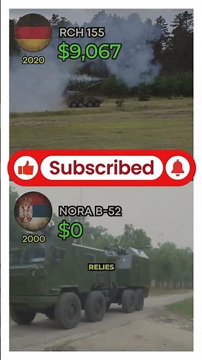 RCH 155 🇩🇪 vs Nora B-52 🇷🇸 💥 | Next-Gen vs Practical Artillery – Cost Per Shot