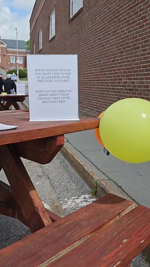 1.1K views · 15 reactions | It's a beautiful day at the parklet! | City of Ellsworth, Maine | Facebook