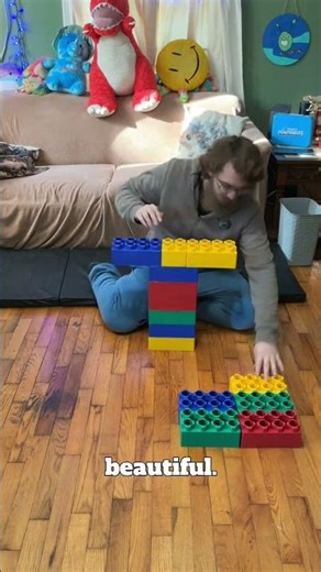 Can I build a Lego cross with 14 pieces