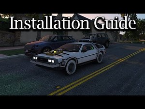 GTA V Mods | Installation Guide | Back To The Future - Delorean Time Machine