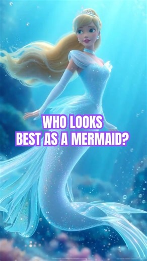 Disney Princesses as Mermaids 🧜‍♀️✨ Magical Underwater Transformation! | Pocket World TV