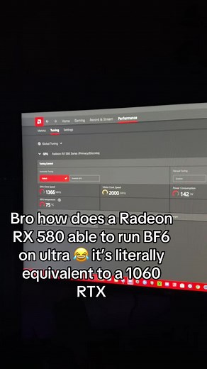 ¡Radeon RX 580 y Battlefield 6 en Ultra!