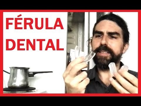 cómo adaptar FERULA dental para bruxismo 🦷