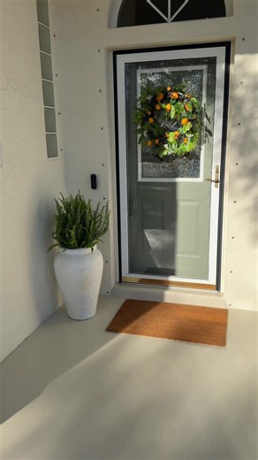 My wife wanted me to update the front porch, so I did #satisfying #diy #transformation #wife #upgrade