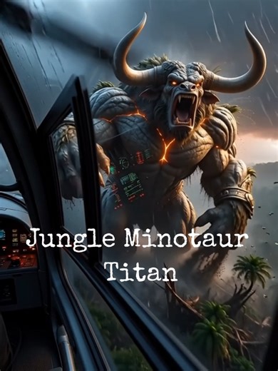 Jungle Minotaur Titan #creatorsearchinsights #viral #4youpage #foryourepage #foru
