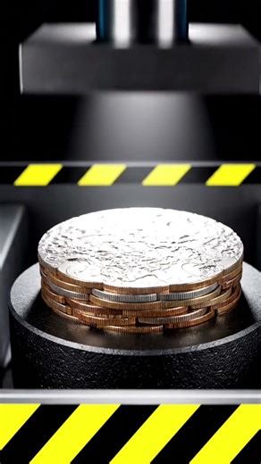 Hydraulic Press vs Money Stack — Extreme ASMR & Slow-Mo Crush