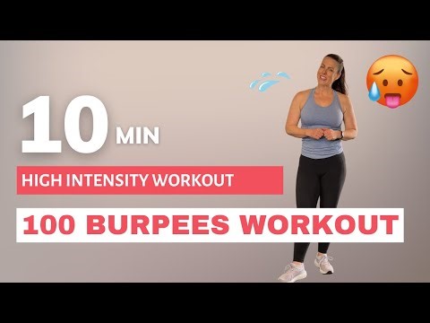 100 Burpees in 10 Minutes High Intensity Workout