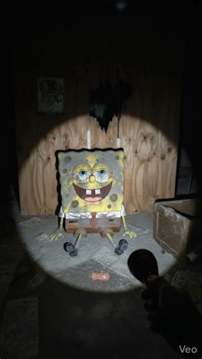 I found SpongeBob in an abandoned basement ( Found Footage )
