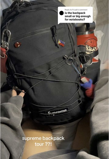 What's Inside My Supreme Backpack? A Detailed Tour