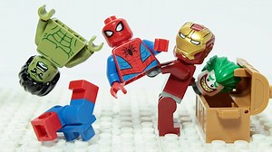 346K views · 6.3K reactions | Lego Iron Man Brick Building Figures Animation for Kids #Lego #funny #Stopmotion | Baby Cartoons | Facebook