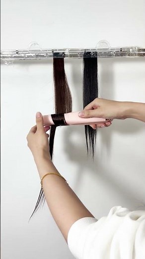 On-the-go hair days? This wireless straightener does it all – straight, wave, curl.