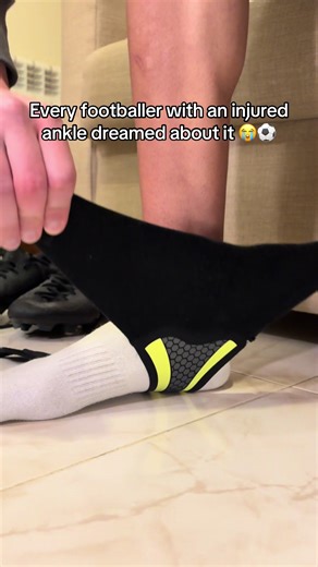 I swear that this support saved my ankle 🙏 #footballtiktok #sprainedankle #ankleinjury #sportstiktok
