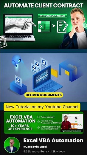 Create Client Contracts Automatically in Excel – VBA to PDF System