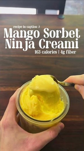 Mango Sorbet Ninja Creami 🥭