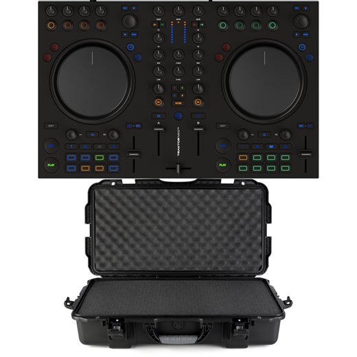Native Instruments Traktor Kontrol MX2 DJ Controller with Hard Case