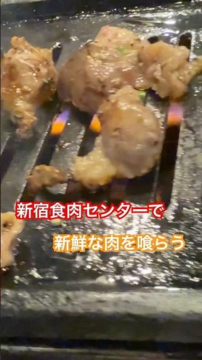 新宿食肉センター極で絶品ホルモンを堪能 #新宿グルメ #焼肉