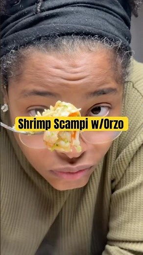 Shrimp Scampi with Orzo #scampi #shrimp