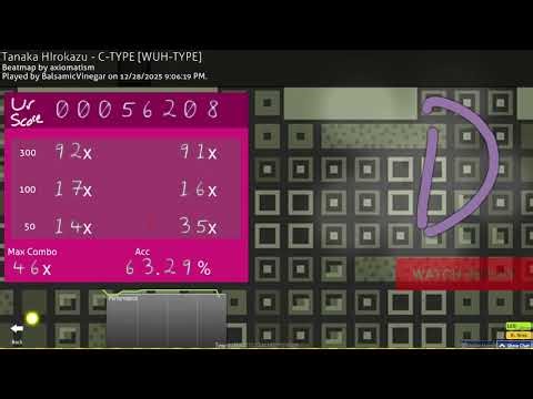 Day 661 of C-TYPE until slideracc is optional in osu! lazer