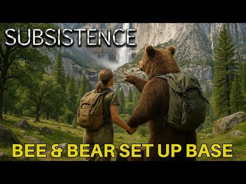 BEE & BEAR GET HIGH! // BEST BASE LOCATION // SUBSISTENCE // EP 3
