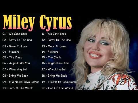 Full Album Miley Cyrus – Top 20 Songs ｜ Complete Pop Rock Music Collection