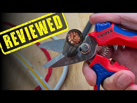 Knipex Electricians Shears / Scissors ✂️ - The NEW tool bag essential!