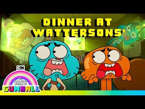 Dinner at Wattersons | Compilation | The Amazing World of Gumball | Cartoon Network