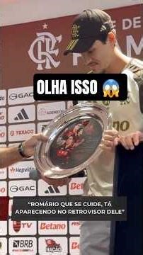 PEDRO É HOMENAGEADO NO FLAMENGO E SOBRA ATÉ PRO ROMÁRIO 😳🔥🔴⚫️ #shorts #flamengo