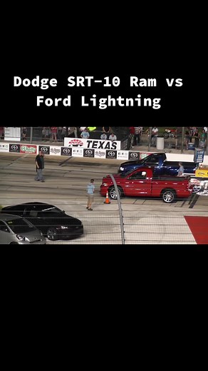 🐏 vs ⚡️ #ford #fordperformance #svt #lightning #truckinaround #hotwheels #foryou #foryoupage #fypシ #fyp #viral #f150lightning #dodge #srt #racing