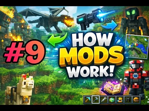 Minecraft Mods Explained #9 - Wall Jump TXF, Gamingbarn's Modern Guns