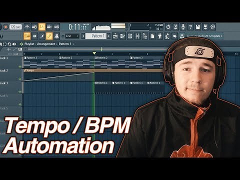FL Studio 20 - How to Automate the BPM - Tempo Automation Tutorial
