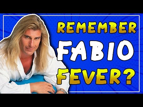 Why Everyone Was Obsessed With Fabio In The '90s - Fabio Fever