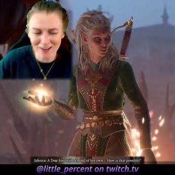Meeting Jaheira at the Last Light Inn! #bg3 #gamereaction