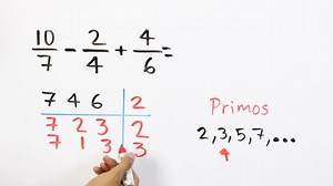 27K views · 1.3K reactions | Uno de los métodos más utilizados para resolver una suma o resta de fracciones con diferente denominador es utlizando el minimo común múltiplo | Math2me | Facebook