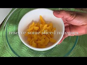 Creamy Mango Tapioca Recipe