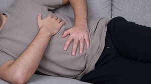 Download man stomach problems. High quality 4k footage for free