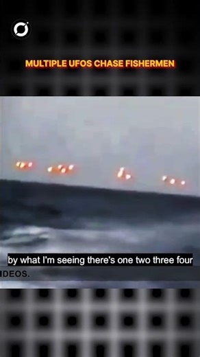 Shocking Footage: Multiple UFOs Caught On Camera Chasing Fishermen! #shorts #trending #alien #viral