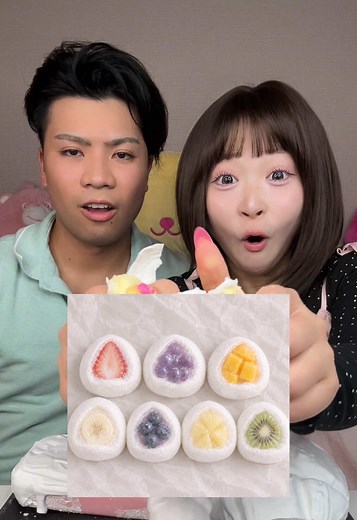 みぃちゃんと2人でメロジョイの大福で石膏スクイーズリベンジしたんだけどどうですか？心優しいコメントをお待ちしております。優しい世界になりますように。#石膏スクイーズ#メロジョイ#新作#スクイーズ#ポップアップ