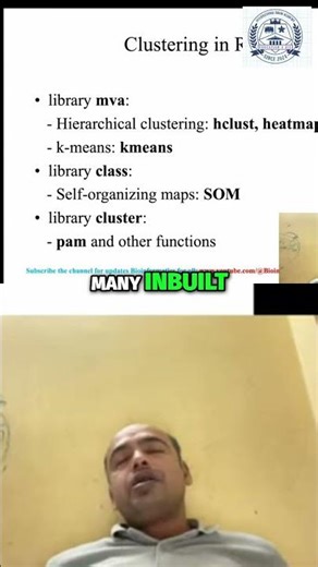 R, Python & MATLAB: Cluster Analysis Libraries #biology #video #shorts #viral #neet #science #funny