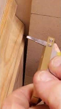 scribing skirting with a tooley park scriber